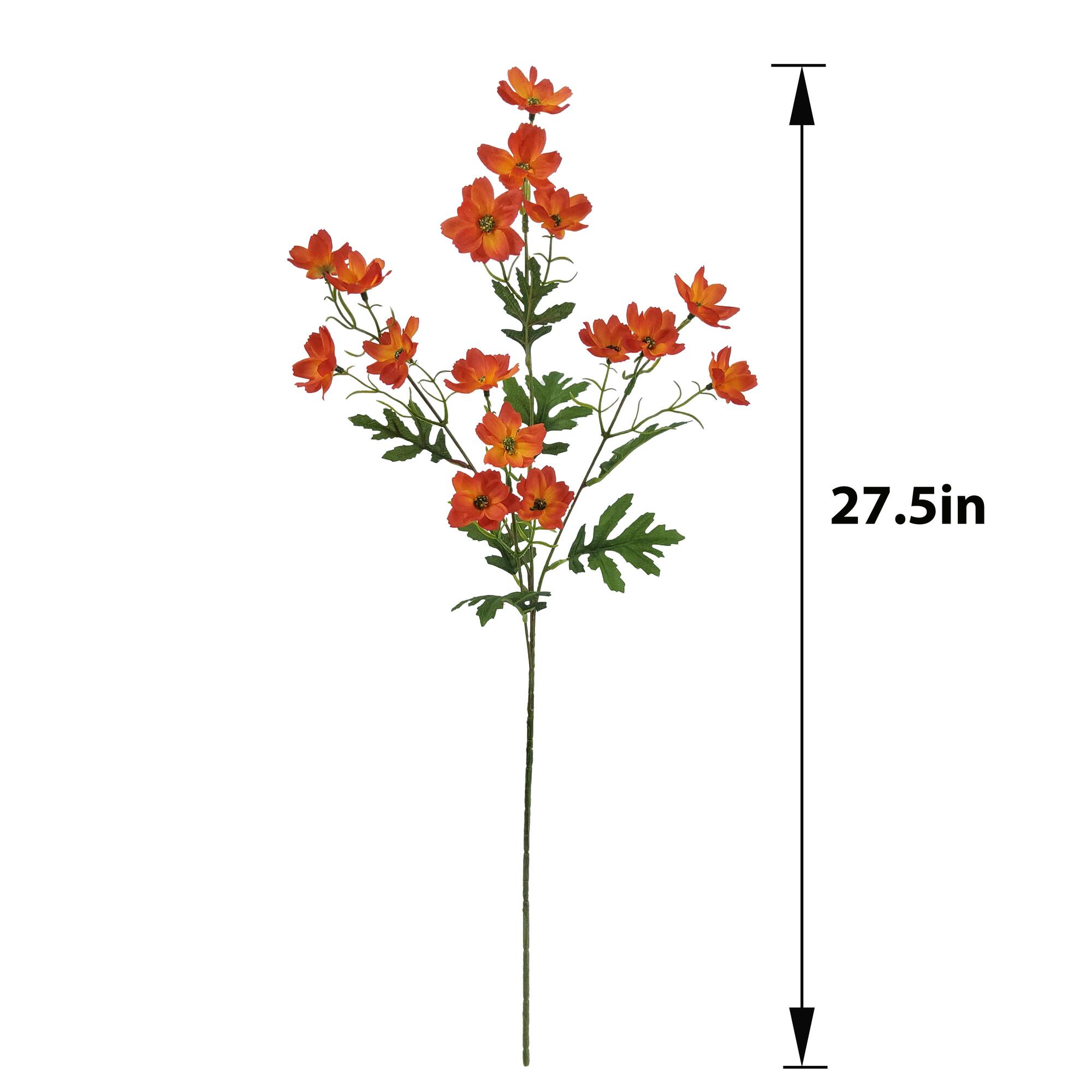 27.5" Orange Small Cosmos Stem by Ashland®
